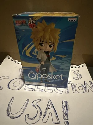 Naruto Shippuden Namikaze Minato (Ver. A), Figura Bandai Spirits Qposket imp jp Foto 1 de 4