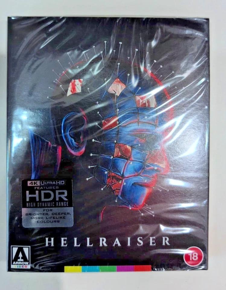 4K UHD BLU-RAY    HELLRAISER       ARROW FILMS  NEW SEALED UK STOCK - Image 1 of 2