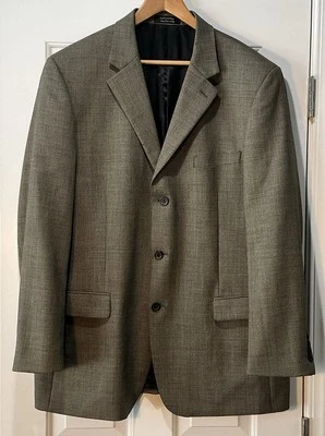 Gianfranco Ruffini Italy Blazer Wool Sport Coat 3 Button Jacket Men’s 46L - Image 1 of 4