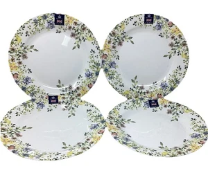 Royal Wessex Spring Floral 4 Dinner Plates England NEW - Picture 1 of 6