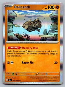 Pokemon TCG SV05: Temporal Forces Relicanth 084/162 Holo - Picture 1 of 2