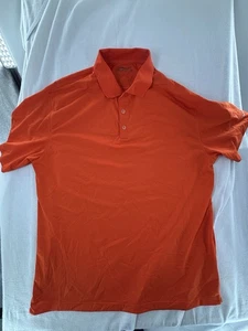 Camisa Nike Para Hombre XXL Naranja Calce de Golf Polo Seco Atlético Activo Golfista - Imagen 1 de 7