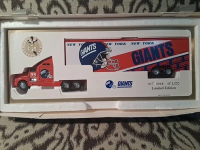 Nuevo en caja '95 Edición Limitada N.Y. Giants White Rose Diecast Semirremolque 1:64  Foto 1 de 4