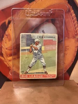 1933 Goudey Set Break # 34 Bob O'Farrell LOW GRADE - Image 1 of 2