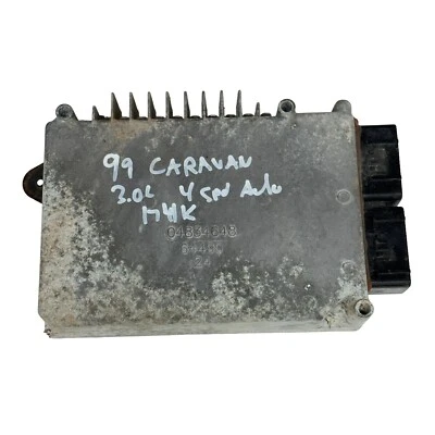 Dodge Caravan 1999 3,0 L motor OEM computador SMEC ECM ECU 4727255AB 99 Foto 1 de 4