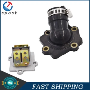 NEW Scooters Intake Manifold Reed Valve Assembly For Yamaha Jog 50 CY50 CG50 - Picture 1 of 11