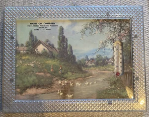 Mabel Oil  Minnesota Advertising Thermometer TYDOL VEEDOL Petroleum Auto Gas  - Bild 1 von 6