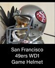 San Francisco 49ERS Original Riddell WD-1 Game Helmet Dwight Clark