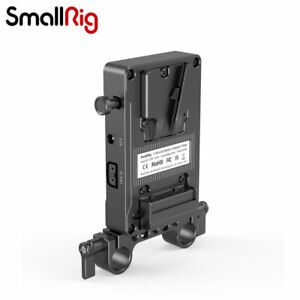 SmallRig Mini V Mount Battery Adapter Dual Rod Clamp Basic Plate for Sony - 3498