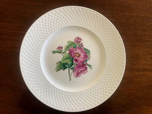 Copeland Spode Mansard Mallows White Dinner Plate England Signed S1990 ~11" - Picture 1 of 2