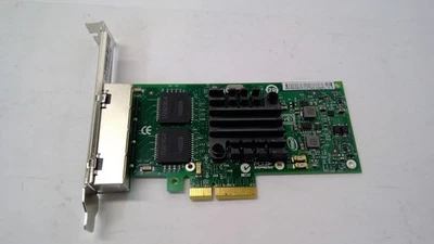 Intel E1G44HTG1P20 I340-T4 4-Port PCIex4 Gigabit Ethernet Network Card 111-01034 - Изображение 1 из 4