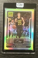 Lauri Markkanen 2022-23 Panini One And One Silver 8/99 SP - Utah Jazz