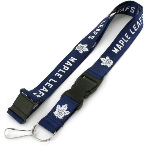 Toronto Maple Leafs Premium Lanyard [NEW] Key Chain Ring Id Holder Badge Aminco Cover