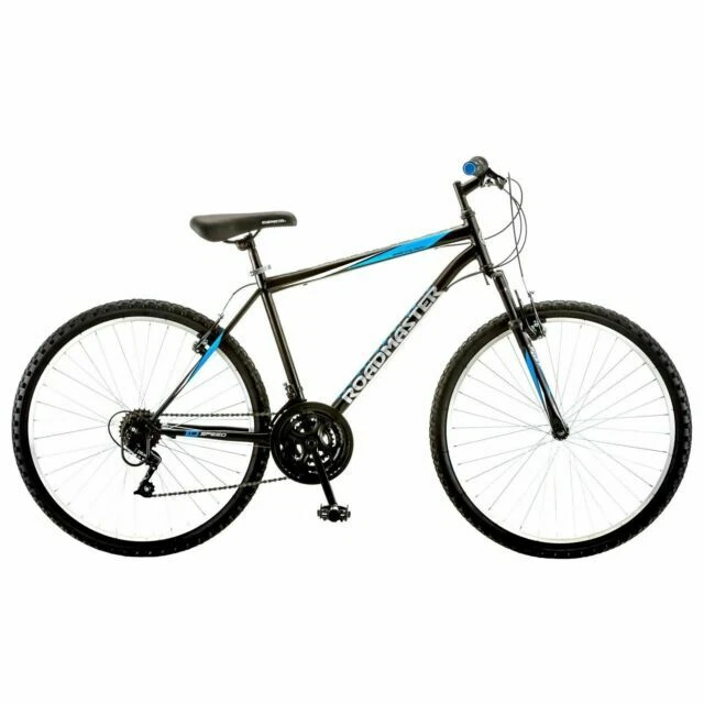 Bicicleta de montaña ROADMASTER Granite Peak para hombre - negra/azul Foto 1 de 1