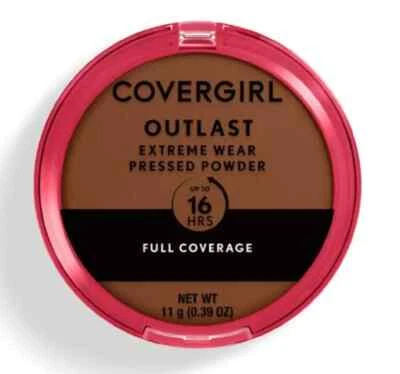 COVERGIRL Outlast Extreme Wear Pressed Powder, 880 Cappuccino, 0.38 oz - Image 1 of 4