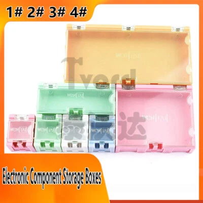 Electronic Component Storage Box SMT/SMD Parts Small Objects Dis/Assembly Boxes - Image 1 of 4