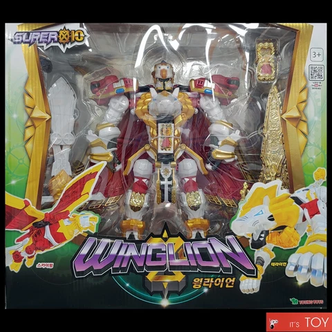 SUPER 10 WING LION Double Dragon Transforming Robot Action Figure Youg Toys 2022 Cover