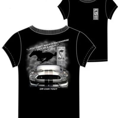 Shelby GT-350 Mustang Racehorse T-Shirt - FREE USA SHIPPING! GT350 Owners LOOK!! - Image 1 of 4