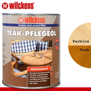 Wilckens 1 Liter Teak Pflegeöl | 2 Farben zur Auswahl | Farblos Teak - Bild 1 von 1