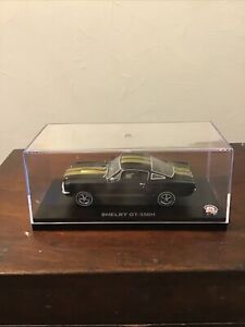 Kyosho 1966 Shelby GT350H in Black & Gold 1:43 Scale Ford Mustang