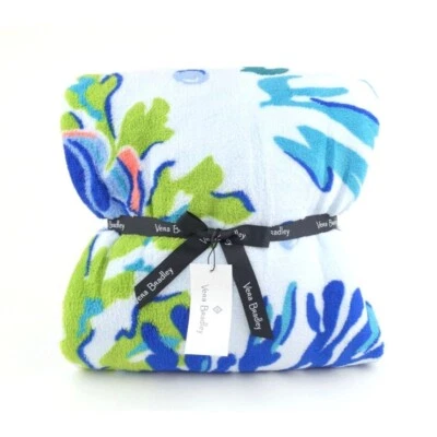 Vera Bradley Seascape Throw Blanket NWT 80" x 50" - Image 1 of 2