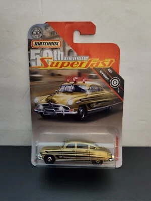 MATCHBOX 50TH  SUPERFAST  '51 HUDSON HORNET GOLD!(TARGET EXCLUSIVE) - Image 1 of 4