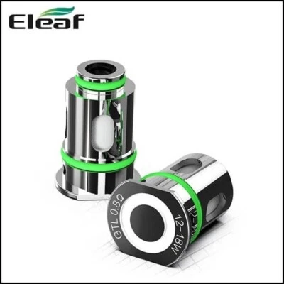Eleaf GTL Replacement Coils (5pk) 0.4ohm 0.8ohm 1.2ohm -  Eleaf Vape Kit Coils - Image 1 of 4