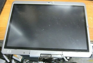HP LCD SCREEN & SHELL 2710p WITH SWIVEL MOUNT GOOD SCHOOL SURPLUS - Picture 1 of 1