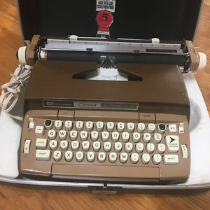 Smith Corona Coronet Automatic 12 Electric Typewriter w/ Carrying Case, working - Picture 1 of 10