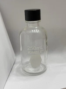 Kimble Graduated Glass Media Bottle, 250ml - Picture 1 of 1