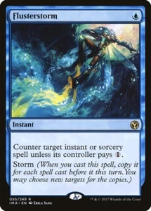 MTG FLUSTERSTORM RARE REGULAR (IMA) Iconic Masters 055/249 - LP - Picture 1 of 1