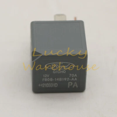 1PC NEW F80B-14B192-AA 12VDC Ford Automotive Relay 4 Pins 70A - Image 1 of 4