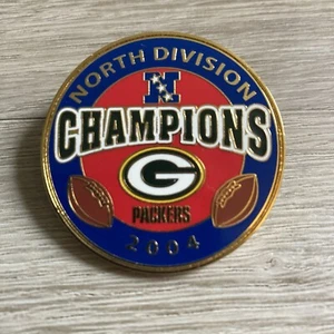 2004 Green Bay Packers North Division Champions Pin Willabee Ward Sammlung NFL - Bild 1 von 5