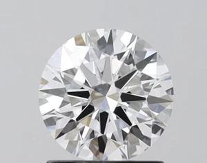 1.15 Ct D-VVS2 Round Diamond, IGI Certified Diamond, CVD Lab Grown Loose Diamond - Picture 1 of 7