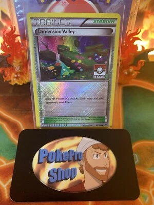 2014 Pokémon XY Phantom Forces Dimension Valley 93/119 Pokemon League - NM - Image 1 of 3