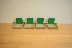 4 Tazones De Trabajo Con Riel KAVO Grande - Picture 1 of 1