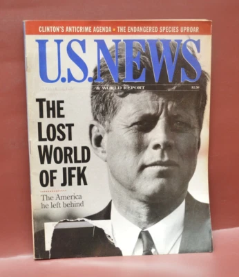 U.S. News & World Report - The Lost World of JFK - Nov 15 1993 John Kennedy💖 - Image 1 of 3
