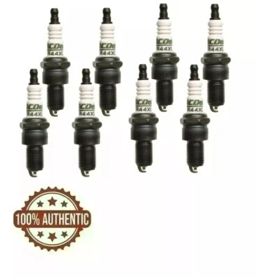 正品通用德科火花塞 R44XL 8 件套 — 第 1/2 张图片