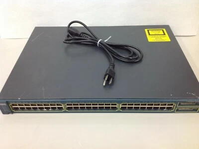 Conmutador Ethernet Cisco Catalyst 2950 48 puertos WS-C2950G-48-El Foto 1 de 4