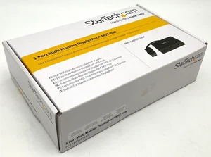 StarTech 1:3 DisplayPort 1.2 Multi Monitor Splitter & Adapter Hub MST MSTDP123DP - Picture 1 of 12
