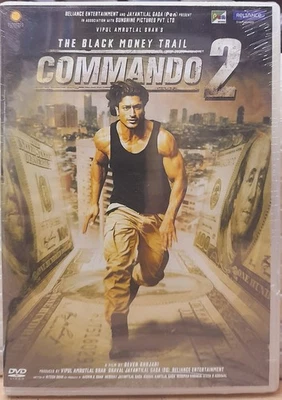COMMANDO 2 - BOLLYWOOD ACTION FILM DVD (REGION FREE) (SUBTITLES) VIDYUT JAMWAL - Image 1 of 2