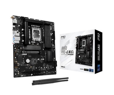 ASRock B860 Pro-A Scheda Madre DDR5 LGA1851 con WiFi Integrato - Immagine 1 di 4