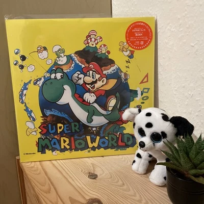 VARIOUS ARTISTS - SUPER MARIO WORLD Video Game Soundtrack 3LP NEW & IN HAND - Image 1 of 4