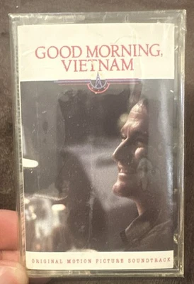 Good Morning Vietnam Soundtrack Cassette SEALED A&M VTG  - Image 1 of 3