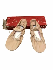 New 205 Adult Daisy Pink Ballet Slipper by Capezio Leather Size 7 Wide. In Box - Picture 1 of 6
