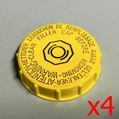 Tapa de depósito de cilindro maestro Mopar 4 piezas para Dodge Intrepid Chrysler HYUNDA KIA Foto 1 de 4
