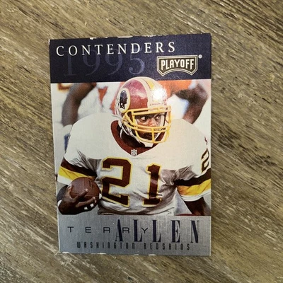 1995 Playoff Contenders Terry Allen Washington Redskins #64 - Image 1 of 2