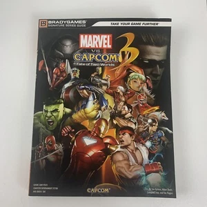 Marvel vs Capcom 3 Fate of Two Worlds Brady Games Signature Series Guide Book - Imagen 1 de 9