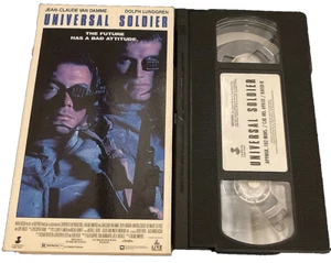 Universal Soldier (1992), VHS Movie, Live Home Video (1992), JCVD, Dolph - Picture 1 of 2