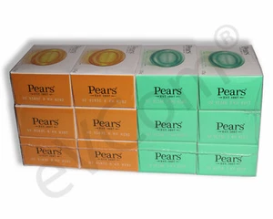 PEARS SOAP COMBO, 6each PURE & GENTLE NATURAL OILS, OIL CLEAR LEMON EXT, 125g - Picture 1 of 7